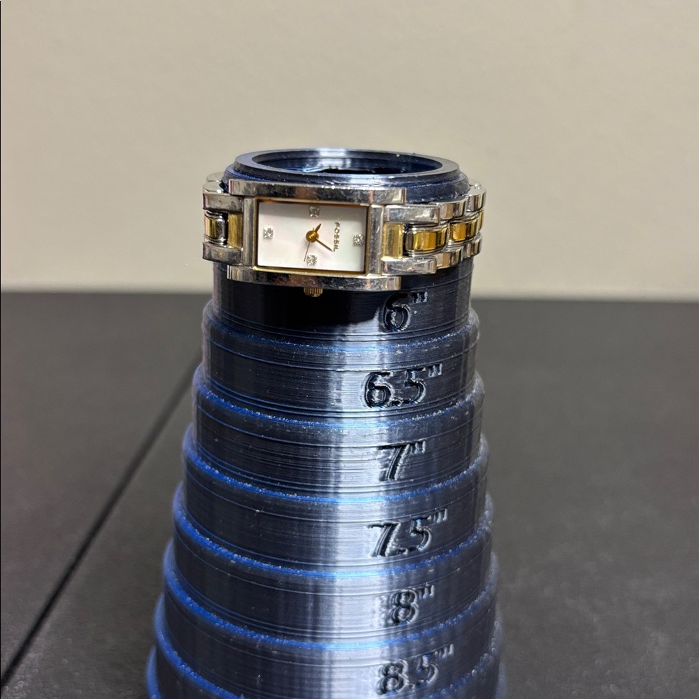 Fossil Women's Two Tone Rectangular Silver Gold W… - image 8